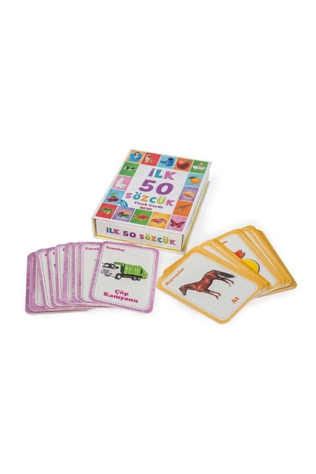1161 Flash Cards İlk 50 Sözcük-Dıytoy