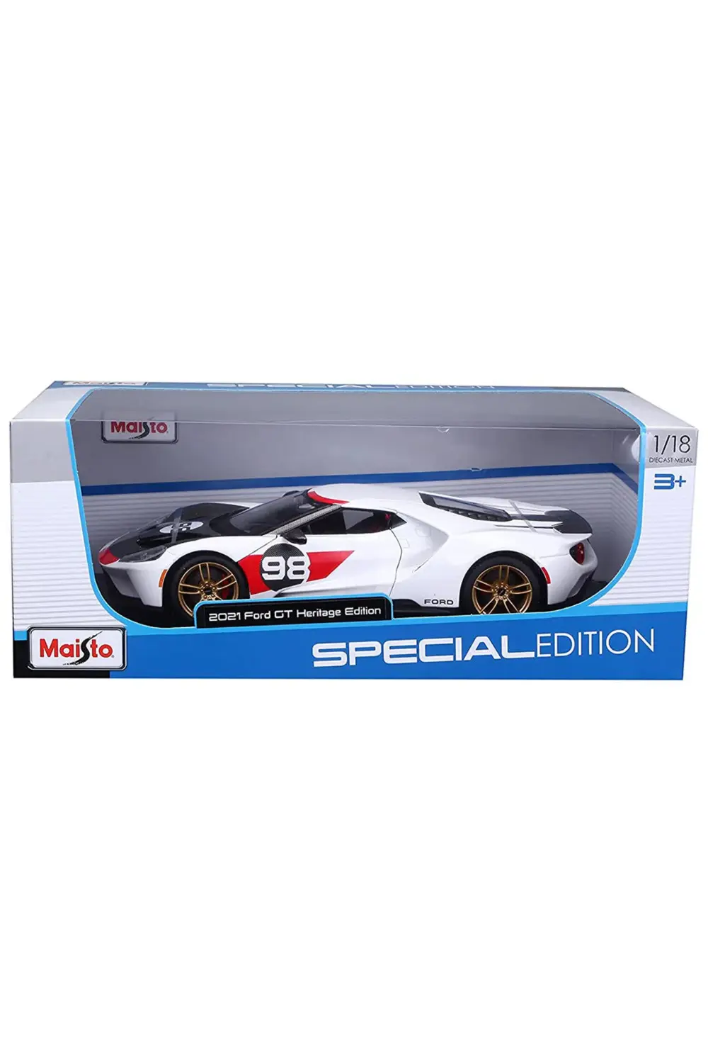 1/18 2021 Model Ford GT Heritage Edition