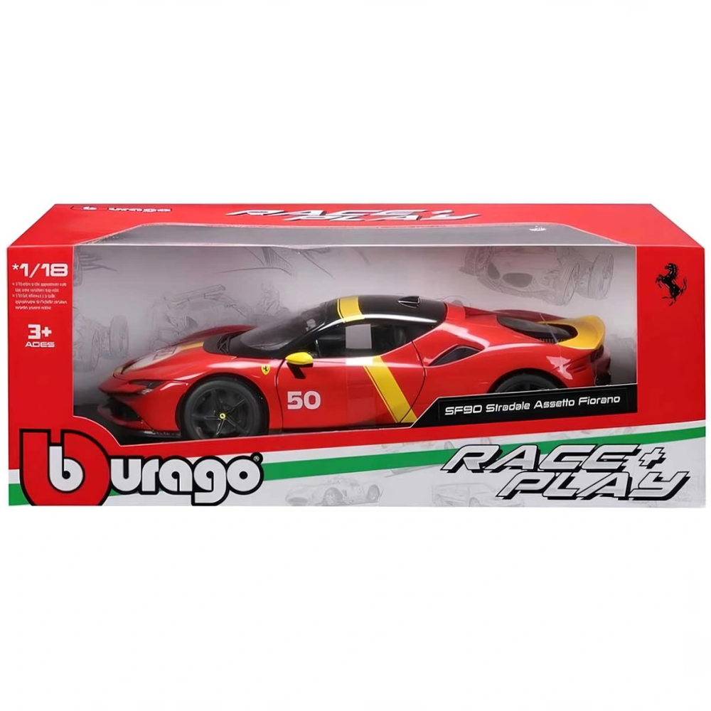 1:18 Ferrari SF90 Stradale Assetto Fiorano Model Araba 1:18 Ferrari SF90 Stradale Assetto Fiorano Model Araba