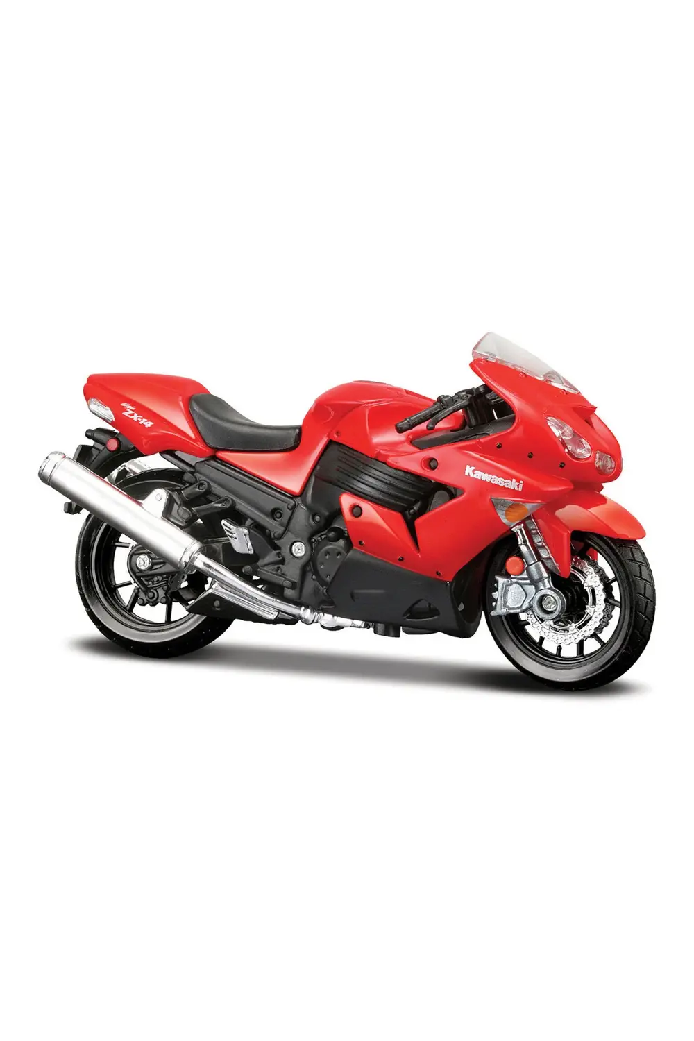 1:18 Kawasaki Ninja ZX-14R Model Motor - Kırmızı 39025-02
