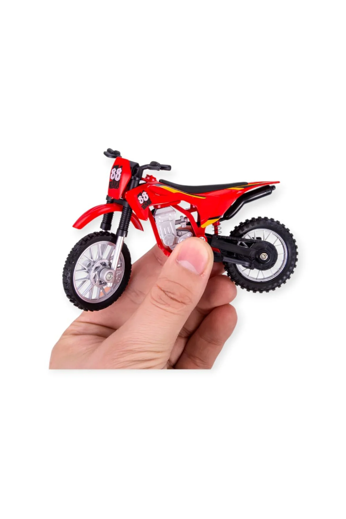 1:18 Ölçekli Model Motosiklet - DS928 - Kırmızı (Lisinya) TYGOO