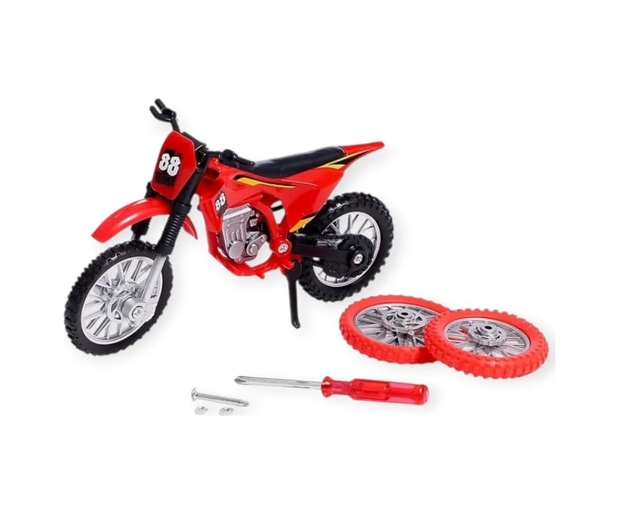 1:18 Ölçekli Model Motosiklet - Ds928 - Kırmızı Lisinya 1:18 Ölçekli Model Motosiklet - Ds928 - Kırmızı Lisinya