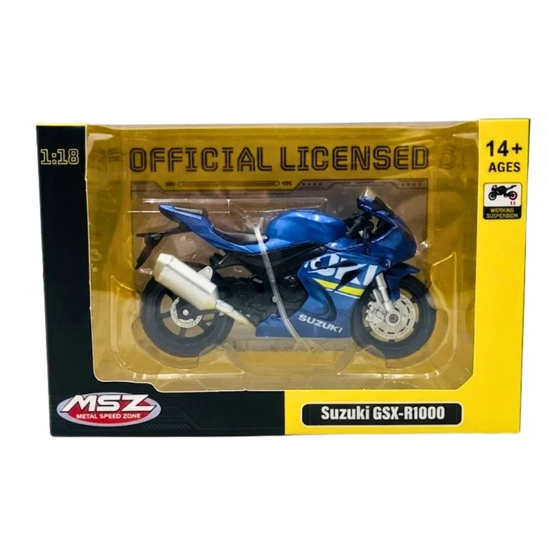 1/18 SUZUKİ GSX-R1000 Model Motosiklet