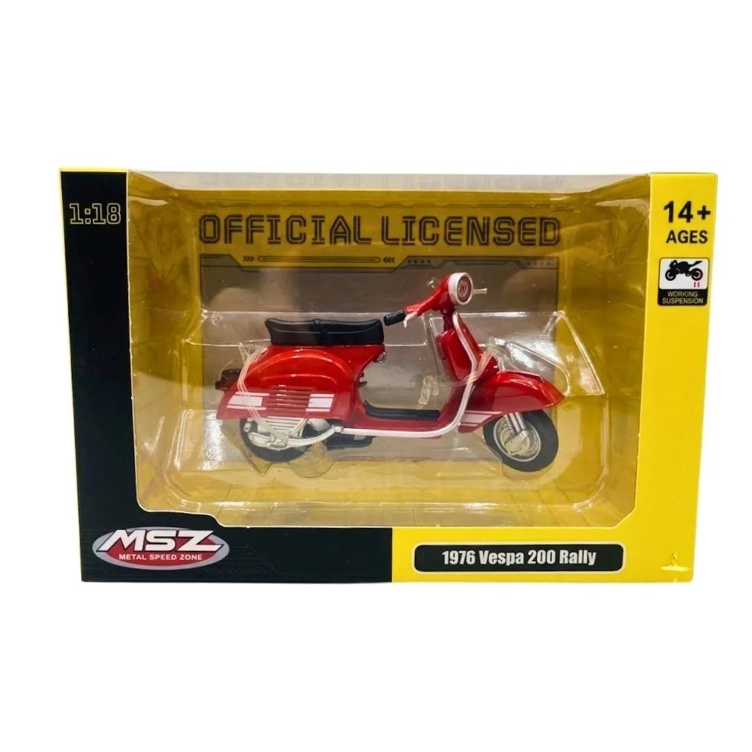 1/18 Weber 1976 200 Rally Model Motosiklet