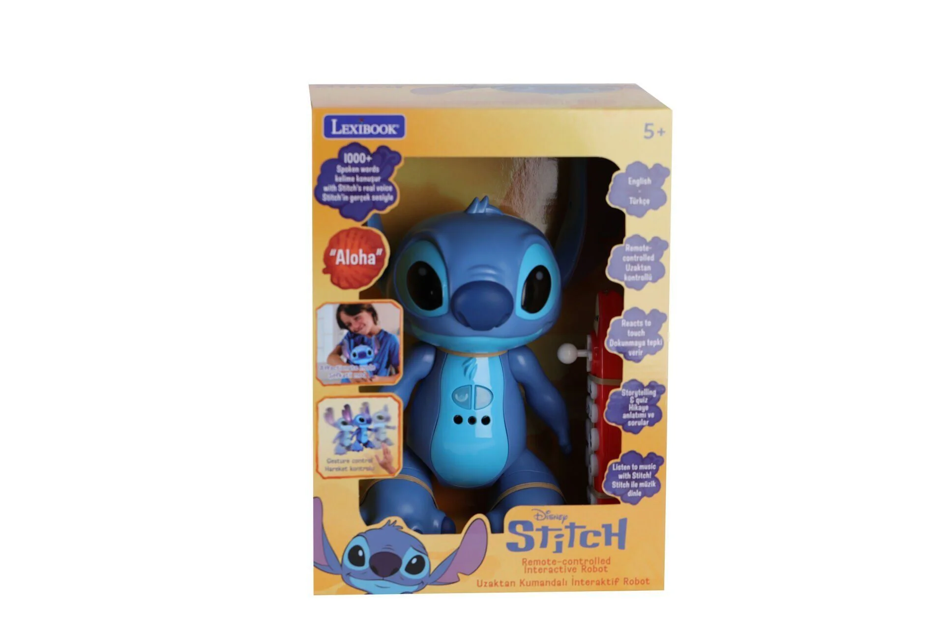 11804 SUN-LEX-R-C ROBOT STITCH İNTERAKTİF SESLİ IŞIKLI STCH Fiyatı, Yorumları ve Özellikleri
