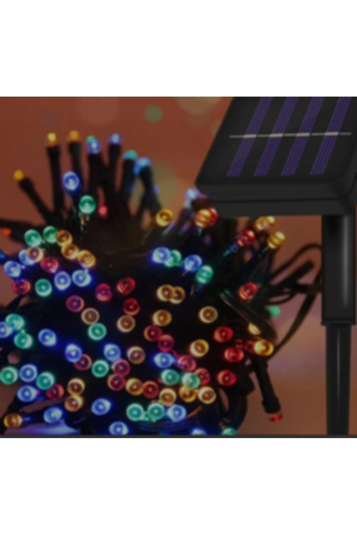 11m 100 Led RGB SOLAR