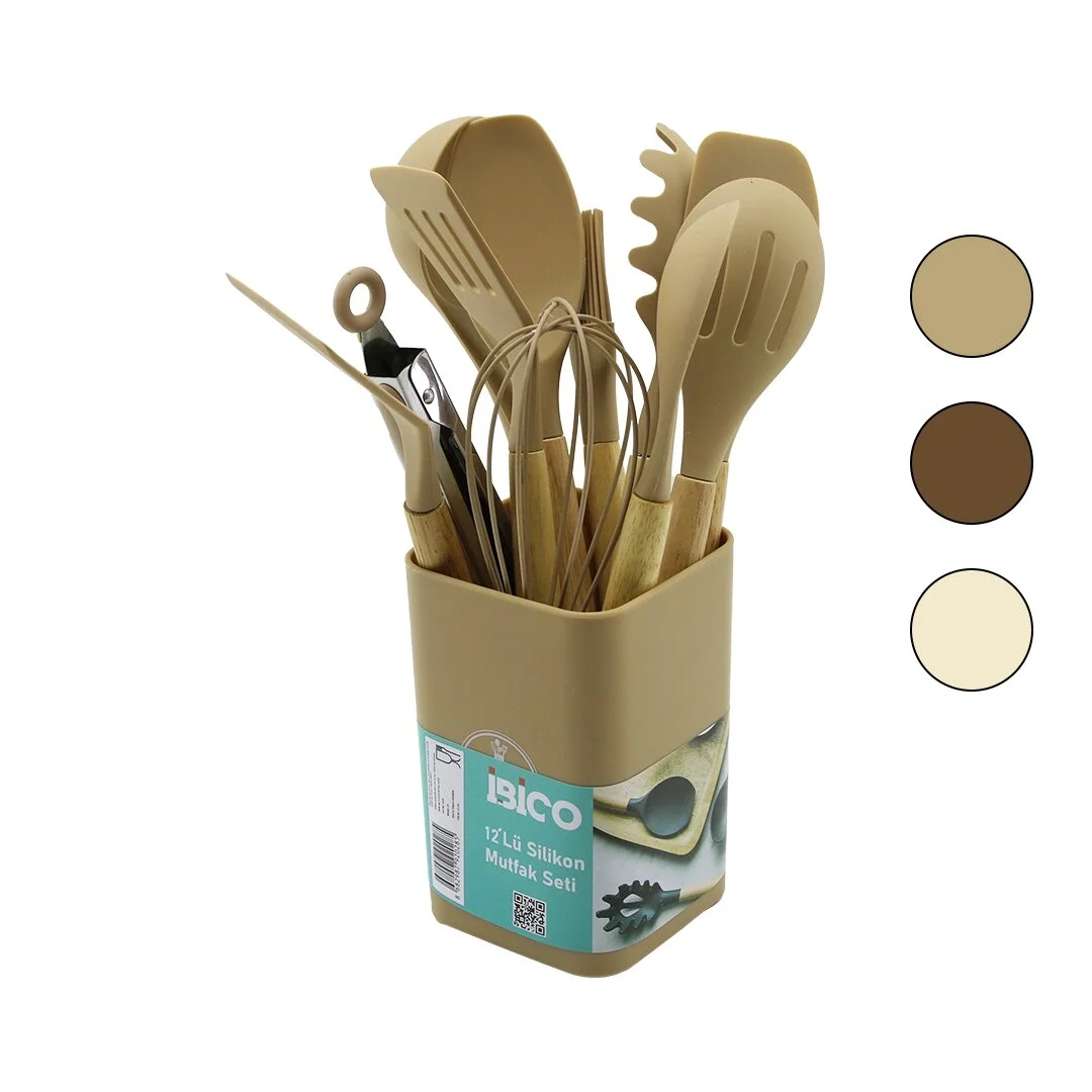 11pcs+kova Silikon Mutfak Seti Bambu Sap 3-kaşık- 3-spatula- 1-kevgir- 1-kepçe- 1-maşa- 1-çrpc- 1-frç Bx40 Fiyatı, Yorumları ve Özellikleri