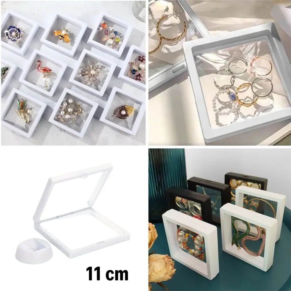 11x11cm Standlı 3D Takı Ziynet Hatıra Koleksiyon Saklama Kutusu Ş
