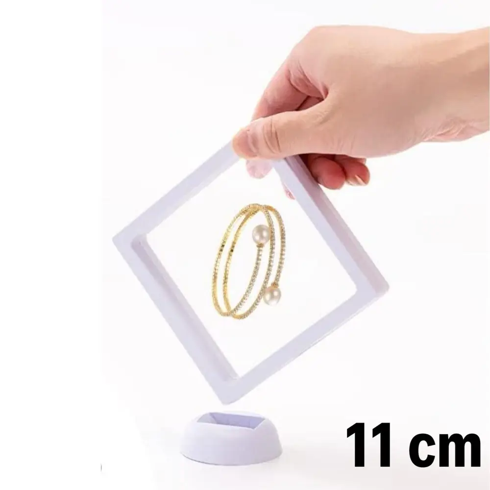 11x11cm Standlı 3D Takı Ziynet Hatıra Koleksiyon Saklama Kutusu Ş