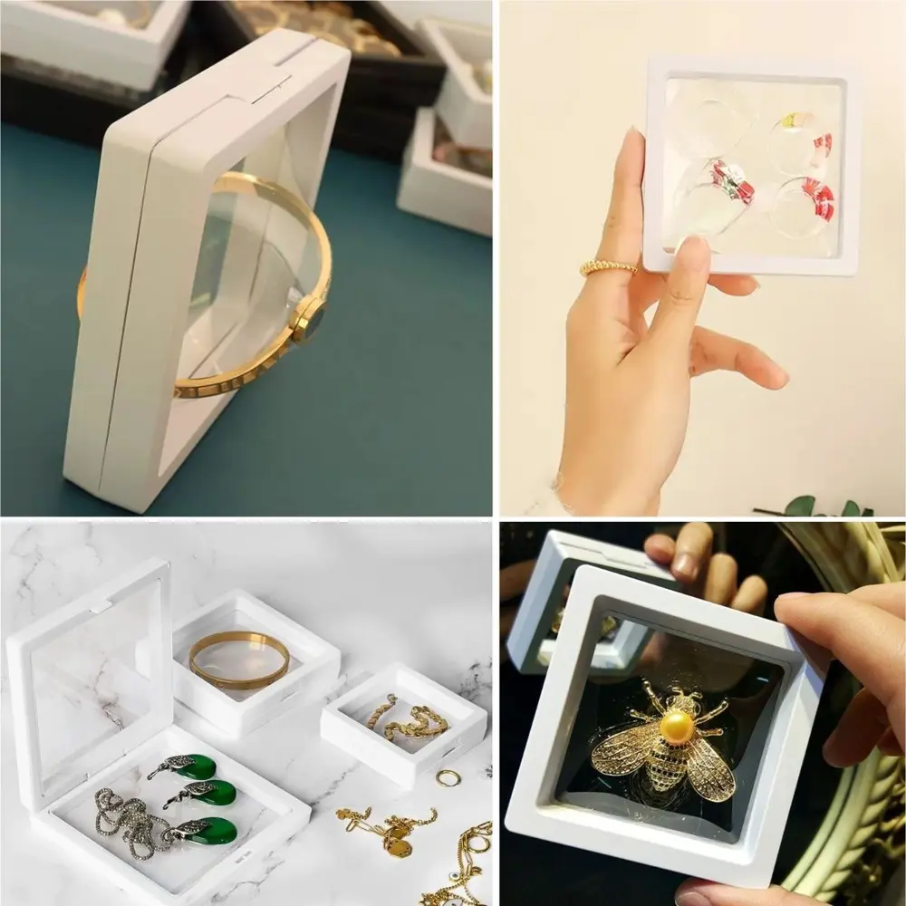 11x11cm Standlı 3D Takı Ziynet Hatıra Koleksiyon Saklama Kutusu Ş