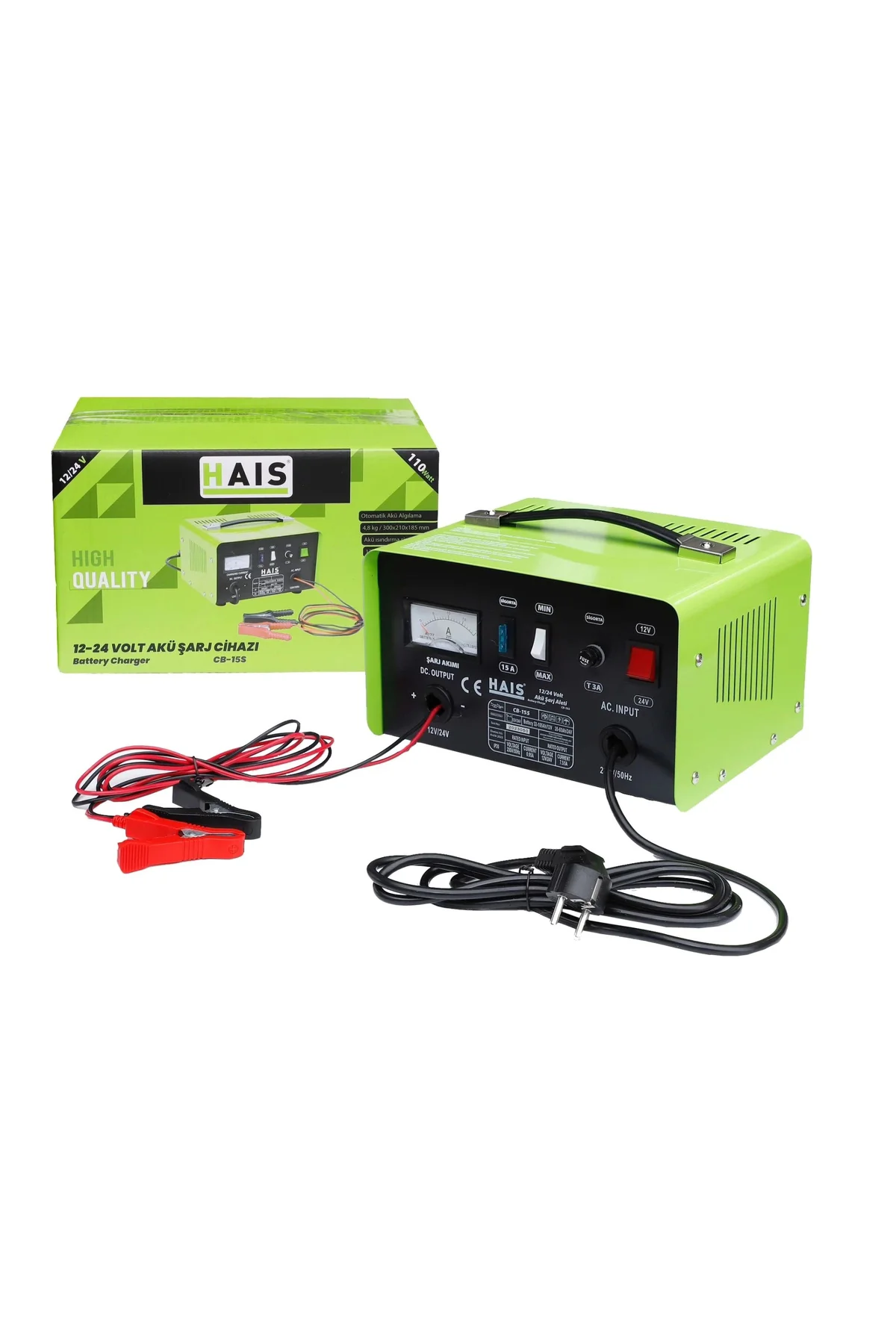12 - 24 Volt Akü Şarj Cihazı