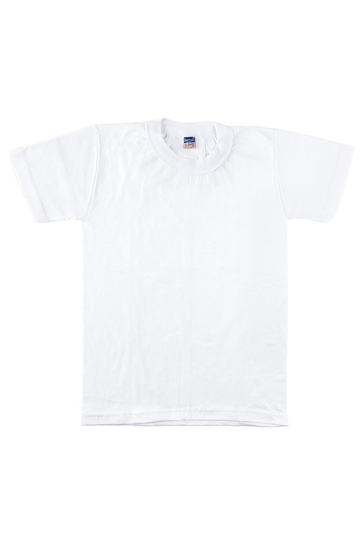 Berrak 12 Adet 0 Yaka Çocuk Fanila