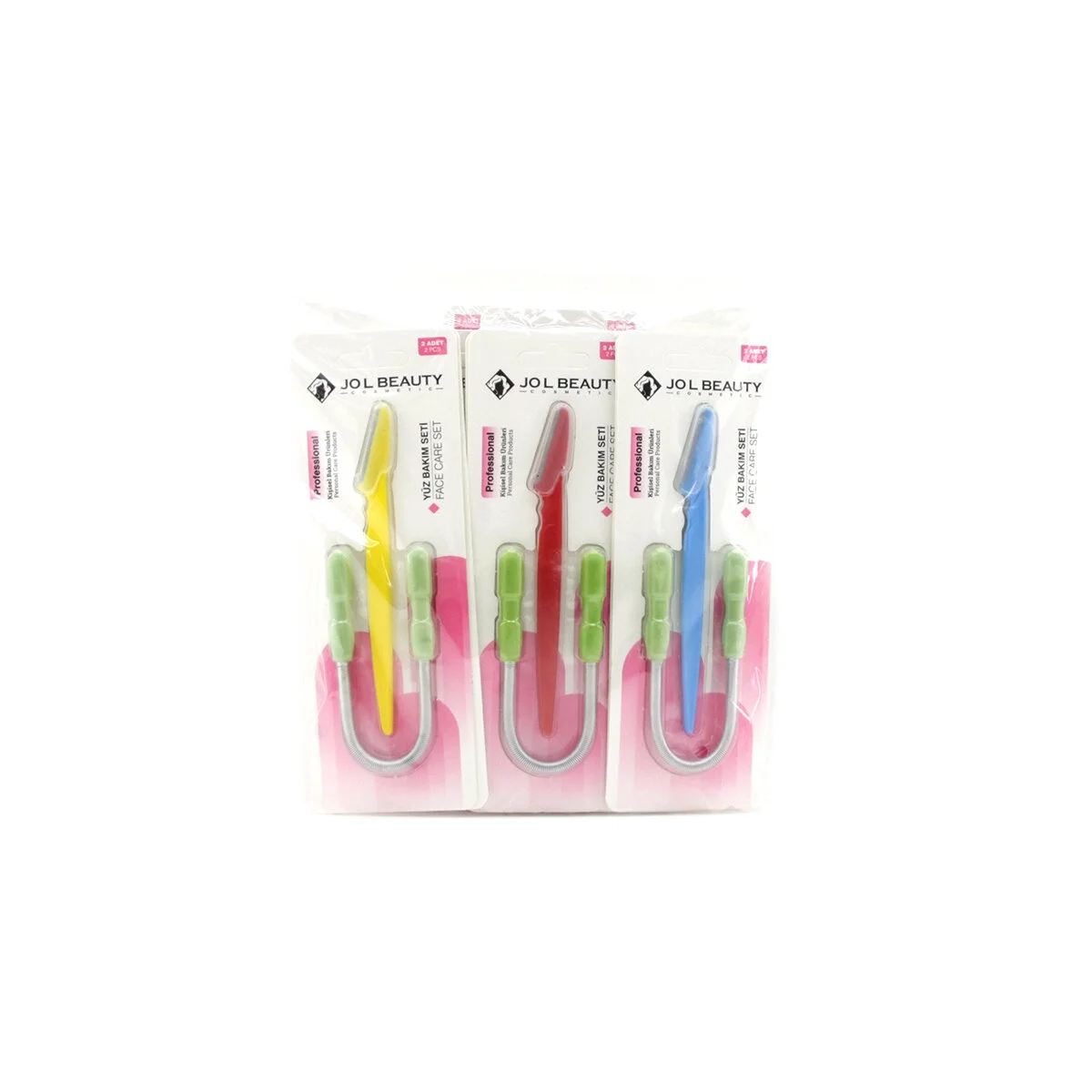 12 Adet 2cps Kaş Usturas - Yanak Yayı Set Bx40