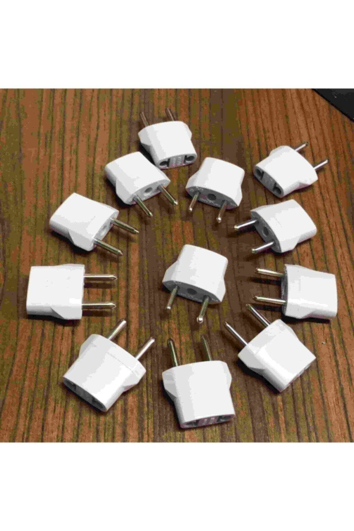 12 Adet Amerikan Uçlu Prizlerini Türk Uçlu Pirize Çevirici Dönüşt