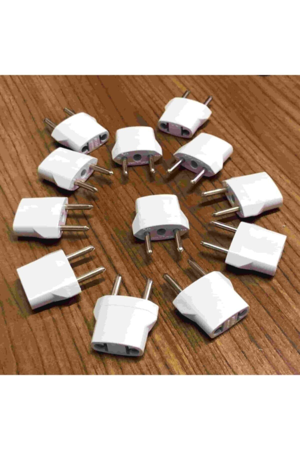 12 Adet Amerikan Uçlu Prizlerini Türk Uçlu Pirize Çevirici Dönüşt