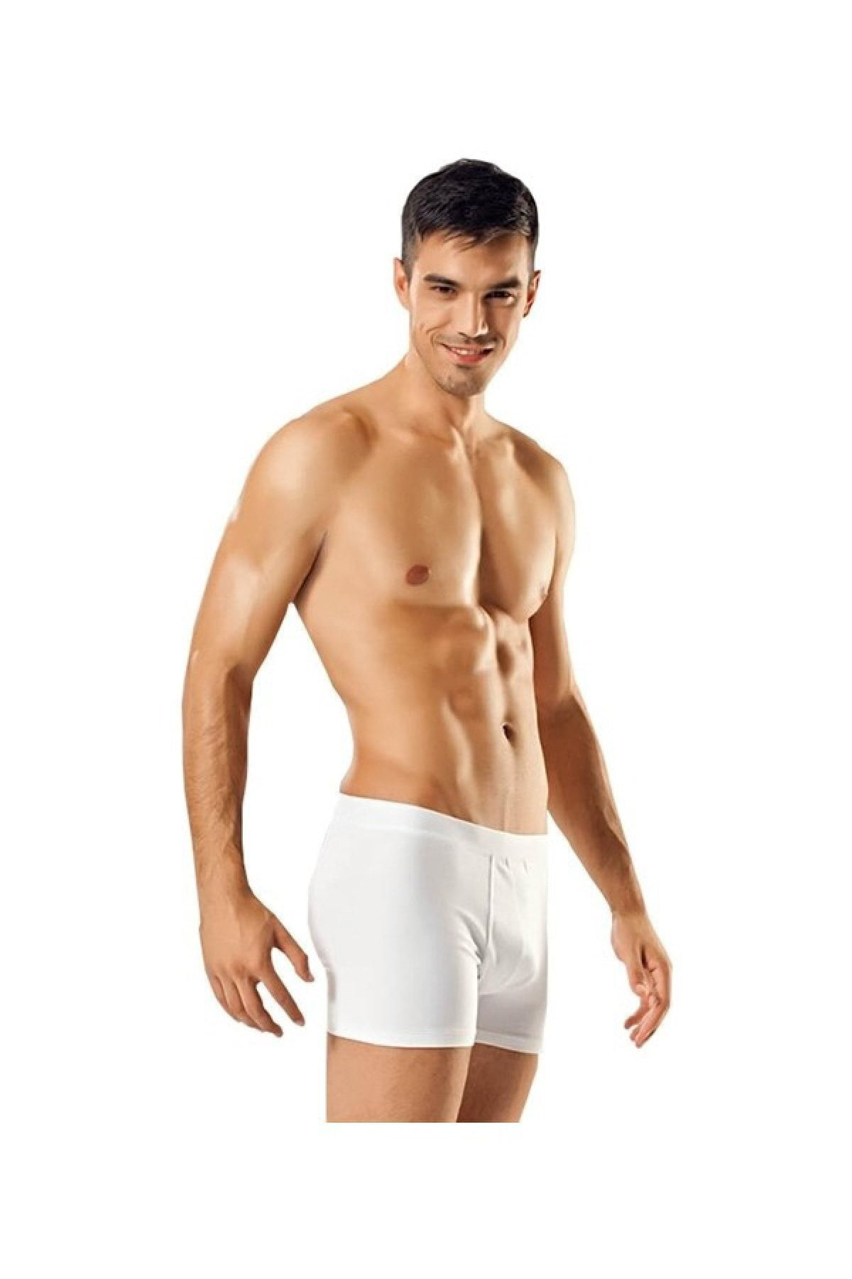 Tutku Gümüş 12 Adet Siyah Renk Likralı Boxer