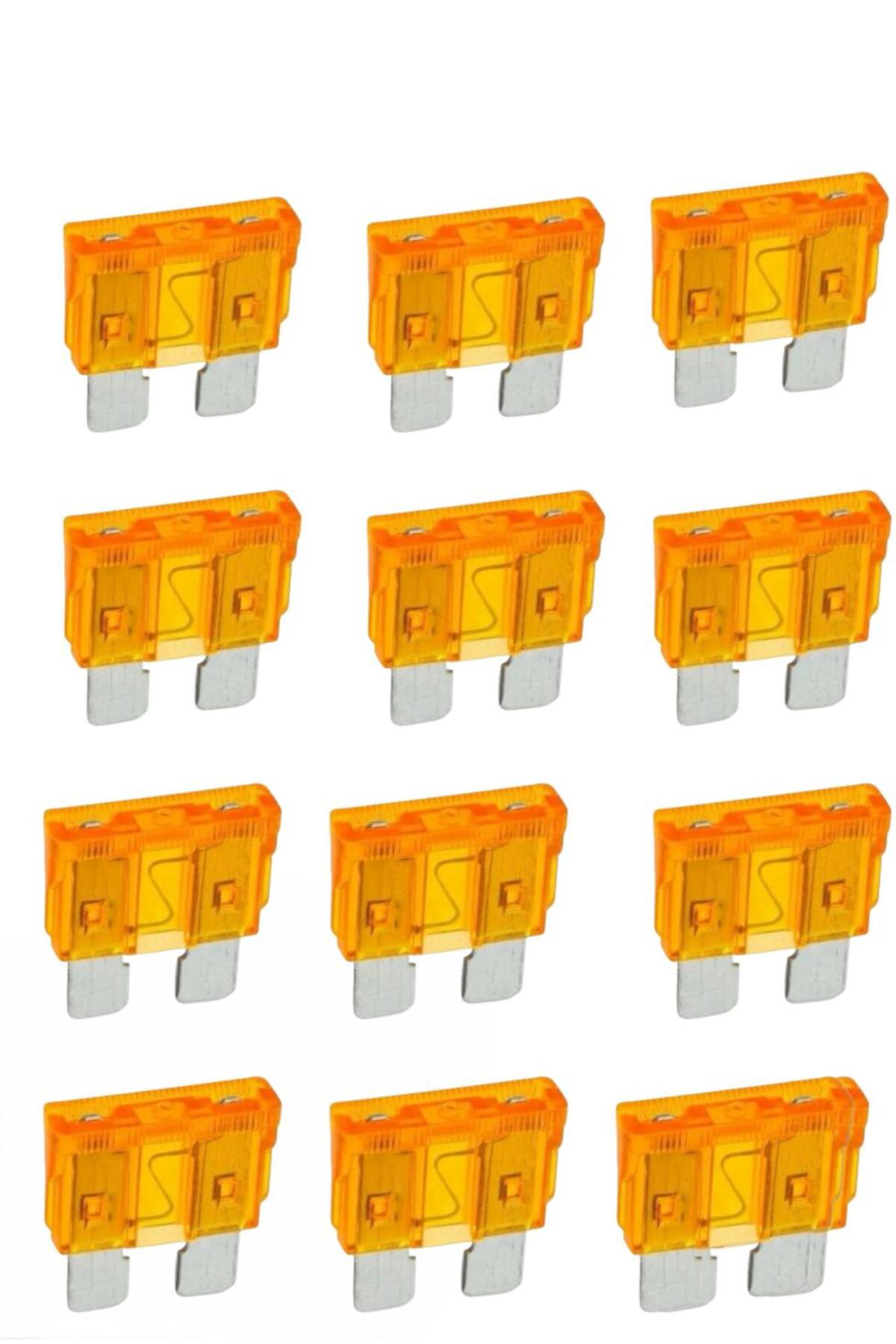 12 Adet Bıçaklı Oto Sigorta 5 Amper – Araç Elektrik Koruma Sigort