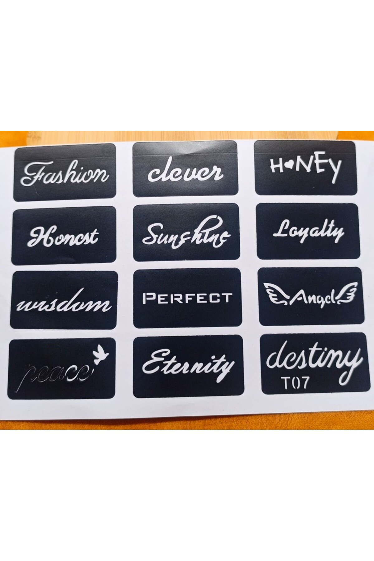 Monalisa Home 12 Adet Figürlü Geçici Dövme