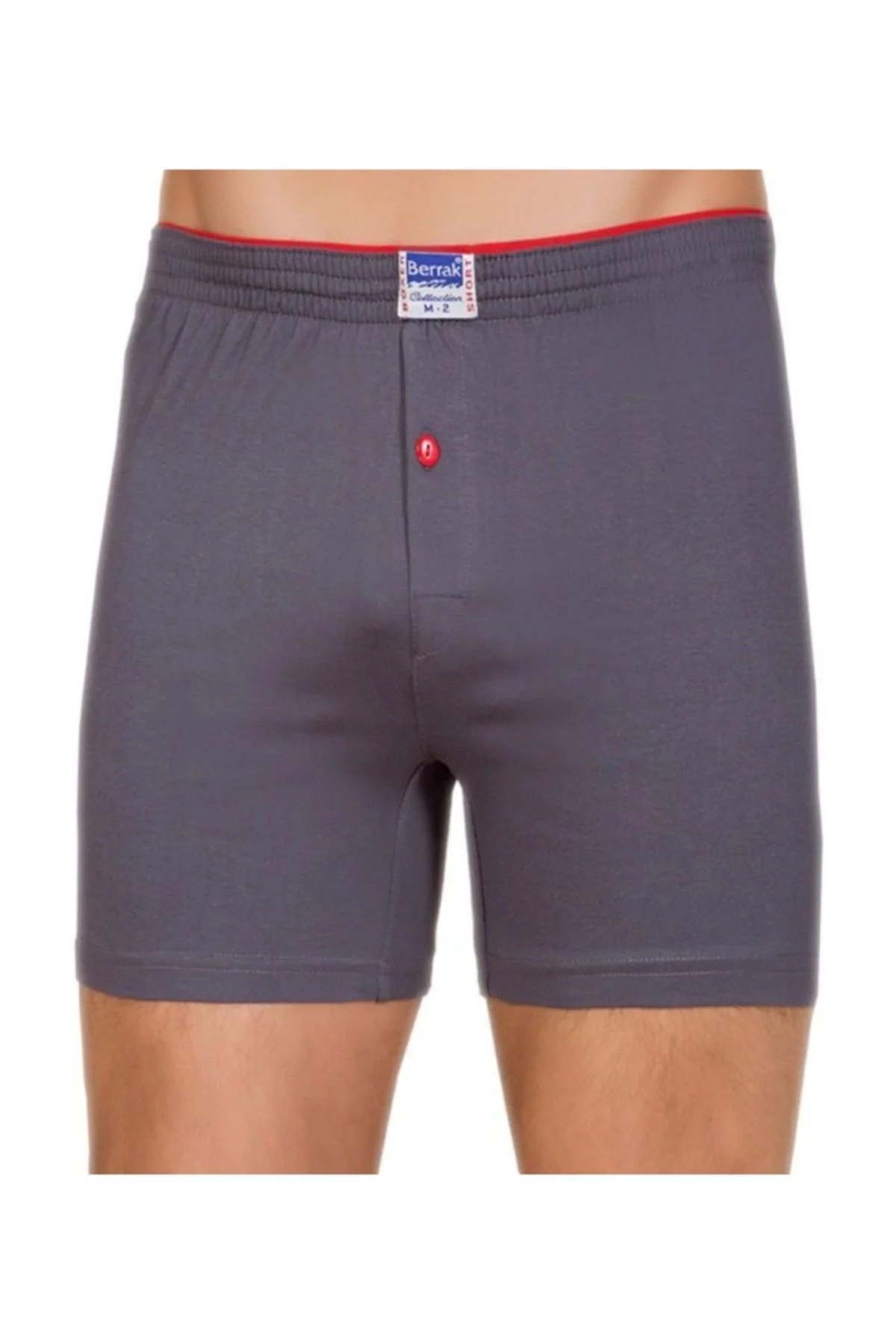 12 Adet Füme Renk Penye Boxer 12 Adet Füme Renk Penye Boxer