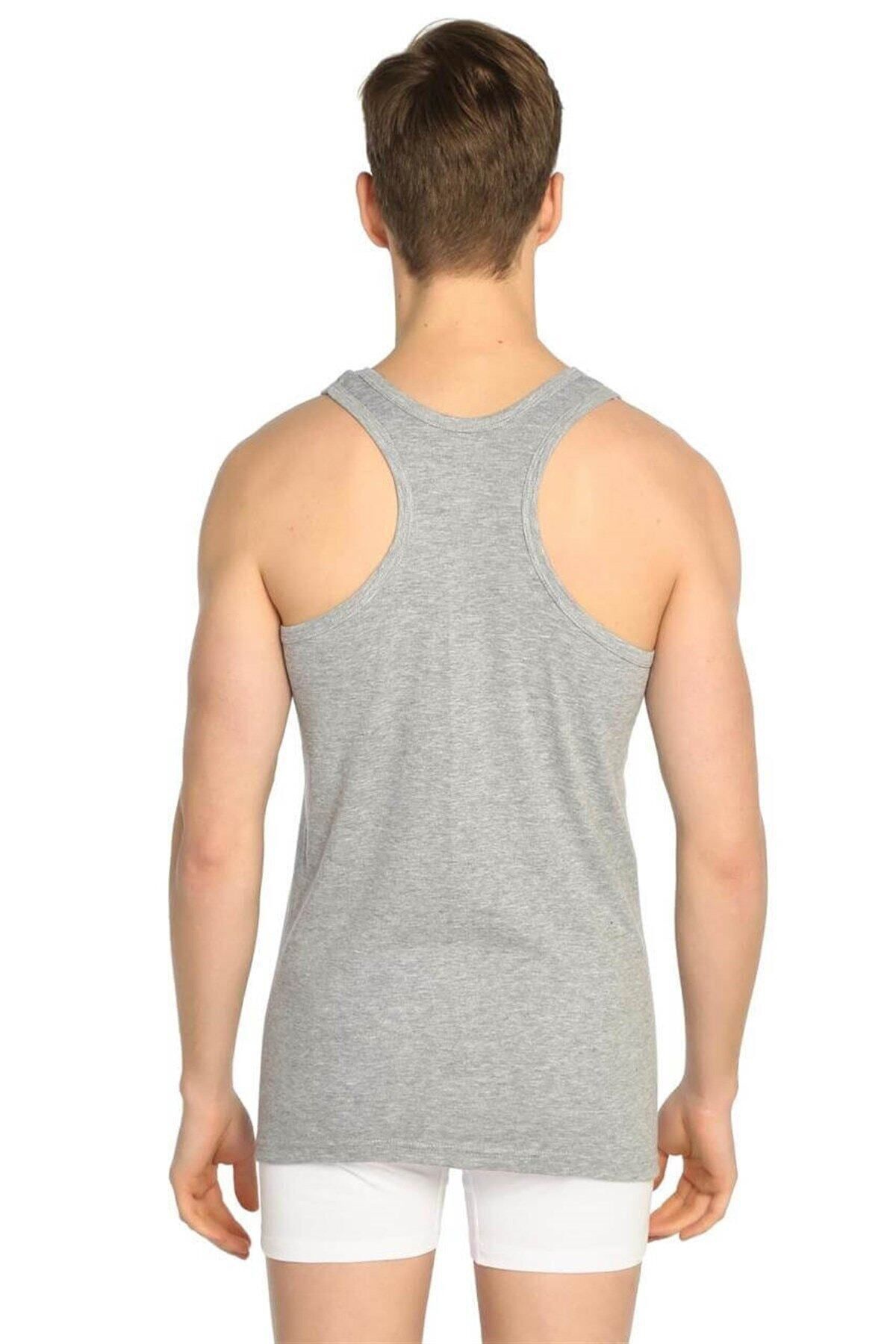 12 Adet Beyaz Renk Ribana Sporcu Atlet