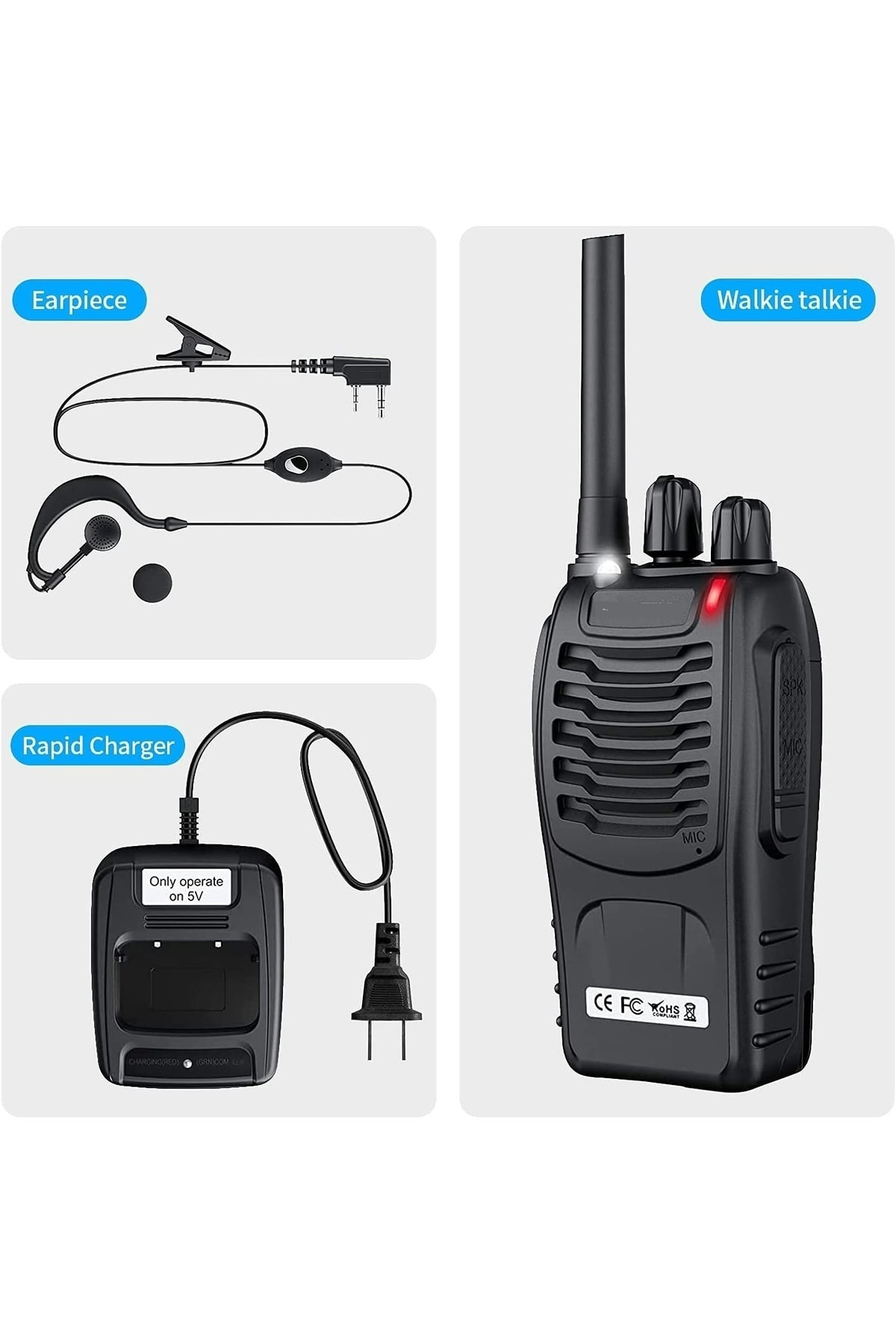 12 Adet Güvenlik Otopark Vale Otel Motel Tatil Köyü El Telsizi Ba