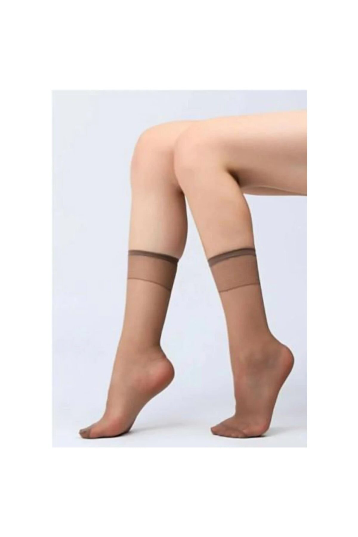 12 Adet Ince Soket Çorap - 20 Denye Ince Soket Bayan Çorap