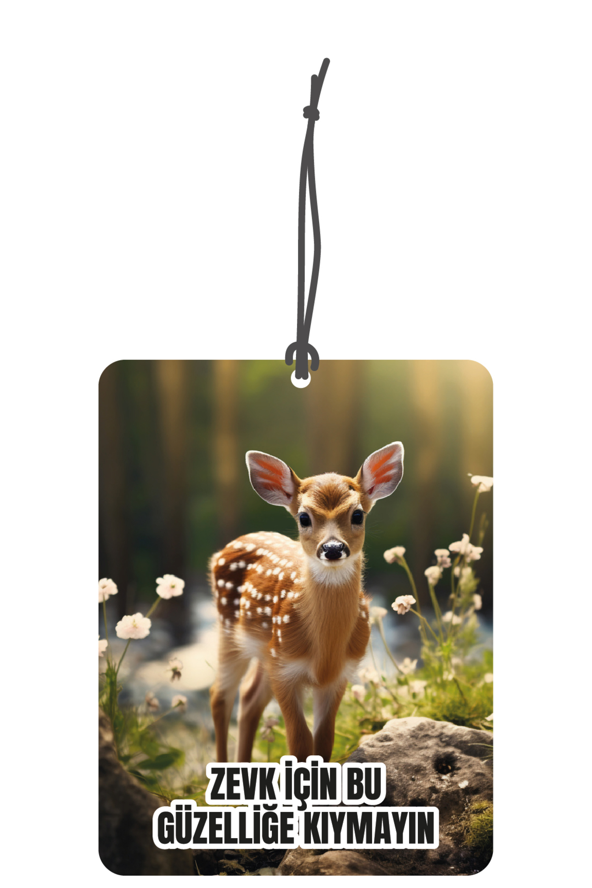 12 Adet Koklayınca Sevgi, Bakınca Vicdan Temalı Dekoratif Oto Kok