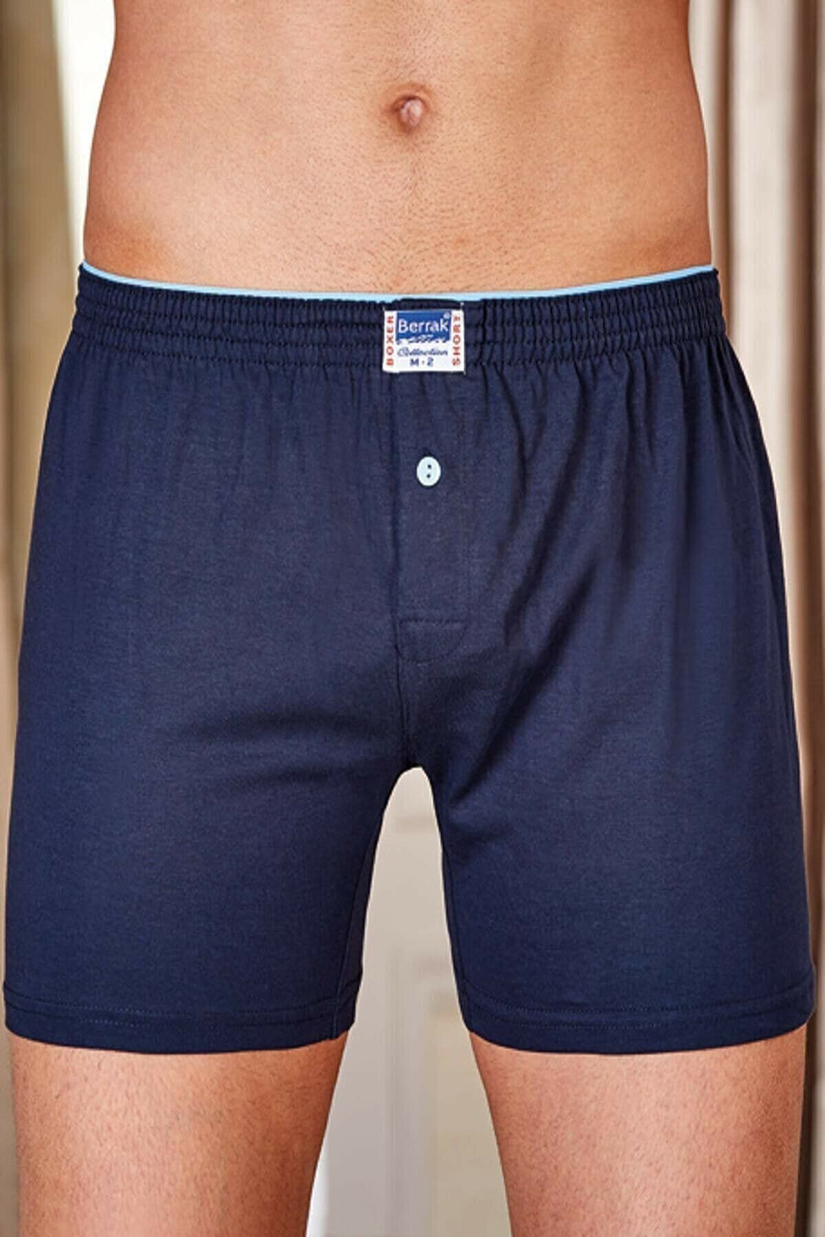 Berrak 12 Adet Lacivert Renk Havlu Bel Boxer