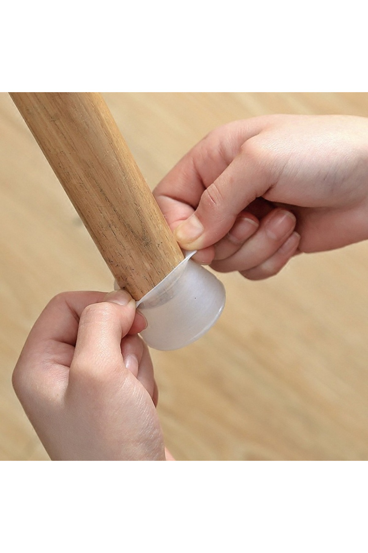 Ktyra52 12 Adet Masa Sandalye Mobilya Ayağı Koruyucu Silikon Kılıf -Gürül