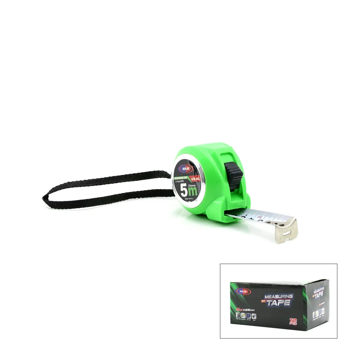 12 Adet Measurıng Tape 5mtx25mm Şerit Metre Bx40 Fiyatı, Yorumları ve Özellikleri
