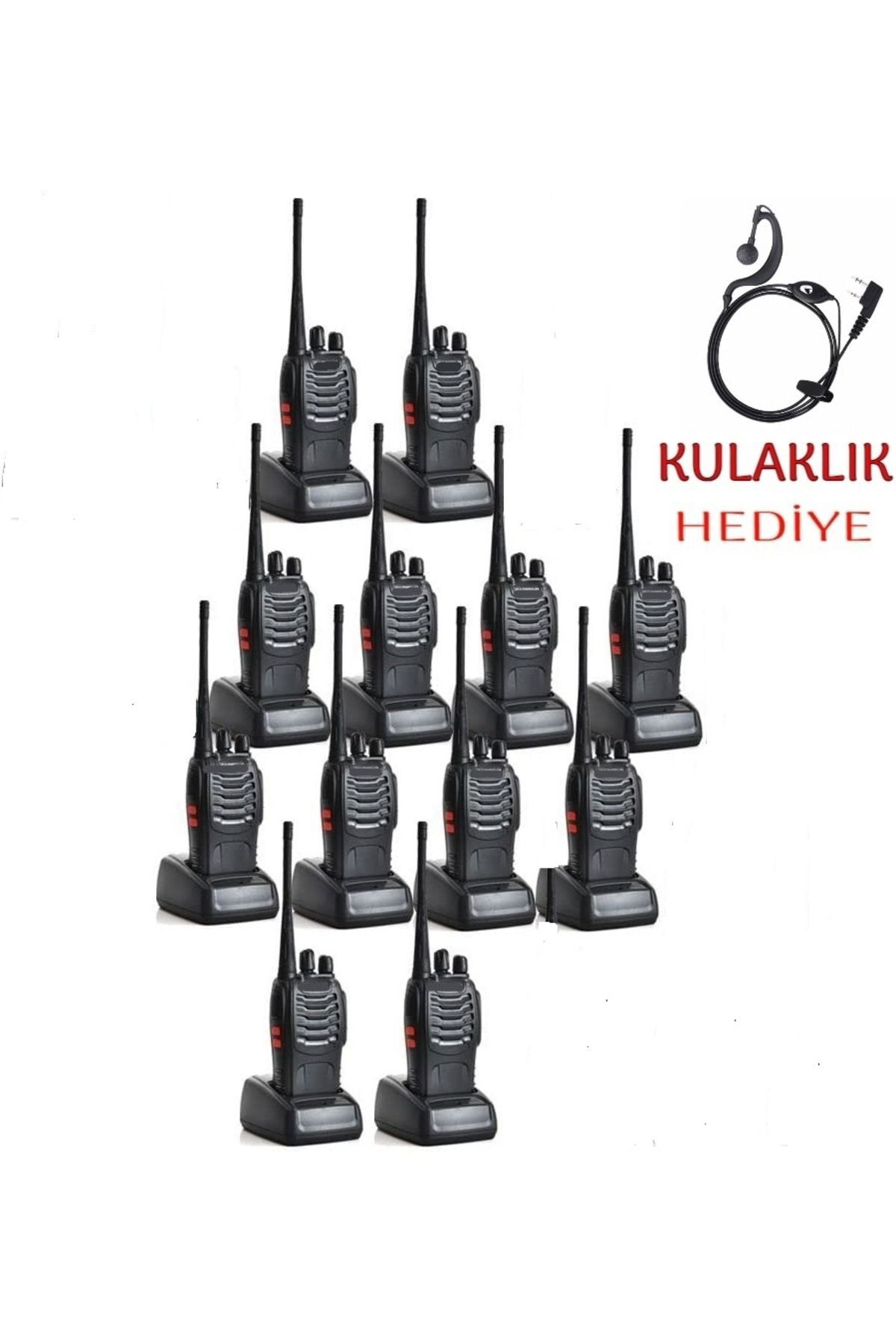 12 Adet Vale Güvenlik Otopark Otel Motel Tatil Köyü El Telsizi 1 