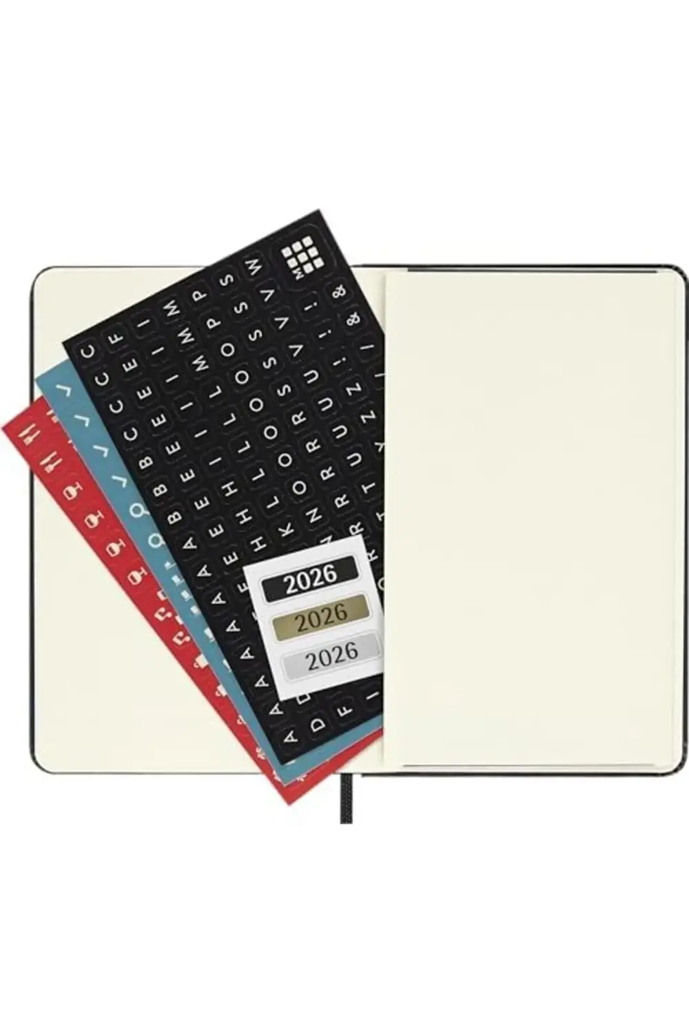 12 Ay Haftalik Yatay Ajanda Cep Boy Sert Kapak Siyah 1178227