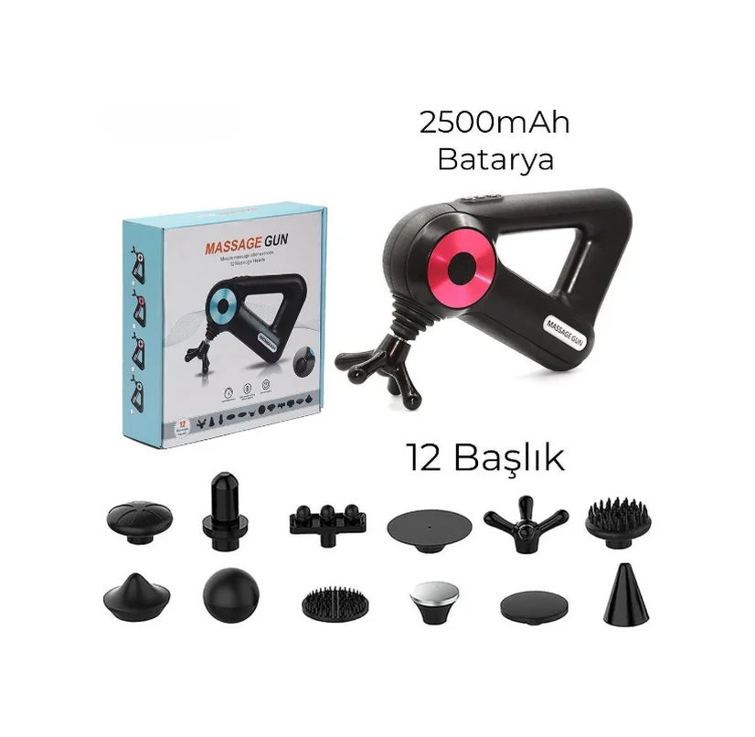 12 Başlıklı Masaj Aleti 12 Başlıklı Masaj Aleti