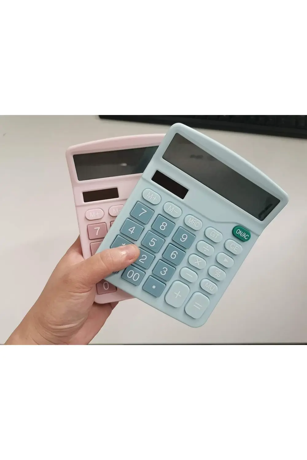 12-bit Güneş Enerjili Standart İşlevli Elektronik Hesap Makinesi