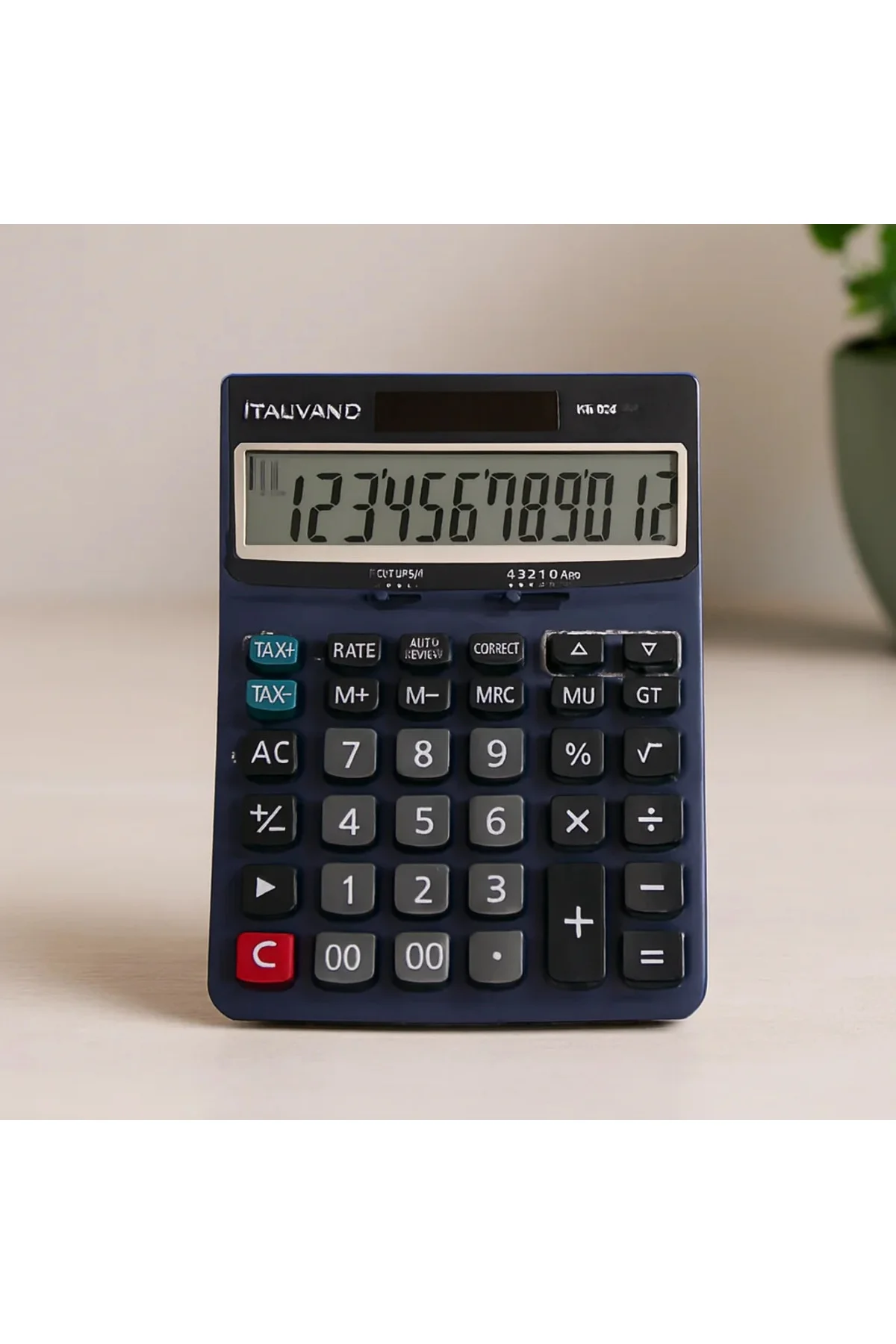 12 Haneli Hesap Makinesi - 100 İşlem Geri Çağırma 12 Haneli Hesap Makinesi - 100 İşlem Geri Çağırma