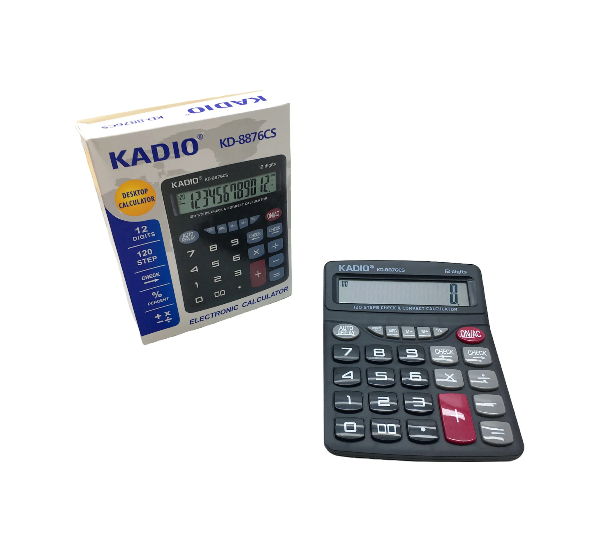 12 Haneli Hesap Makinesi Kd-8876cs Açık Mavi