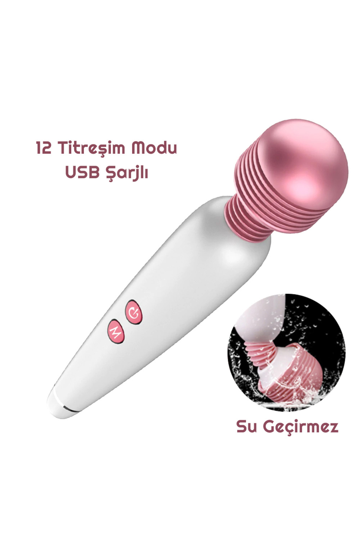 12 Hızlı Wand Vibratör