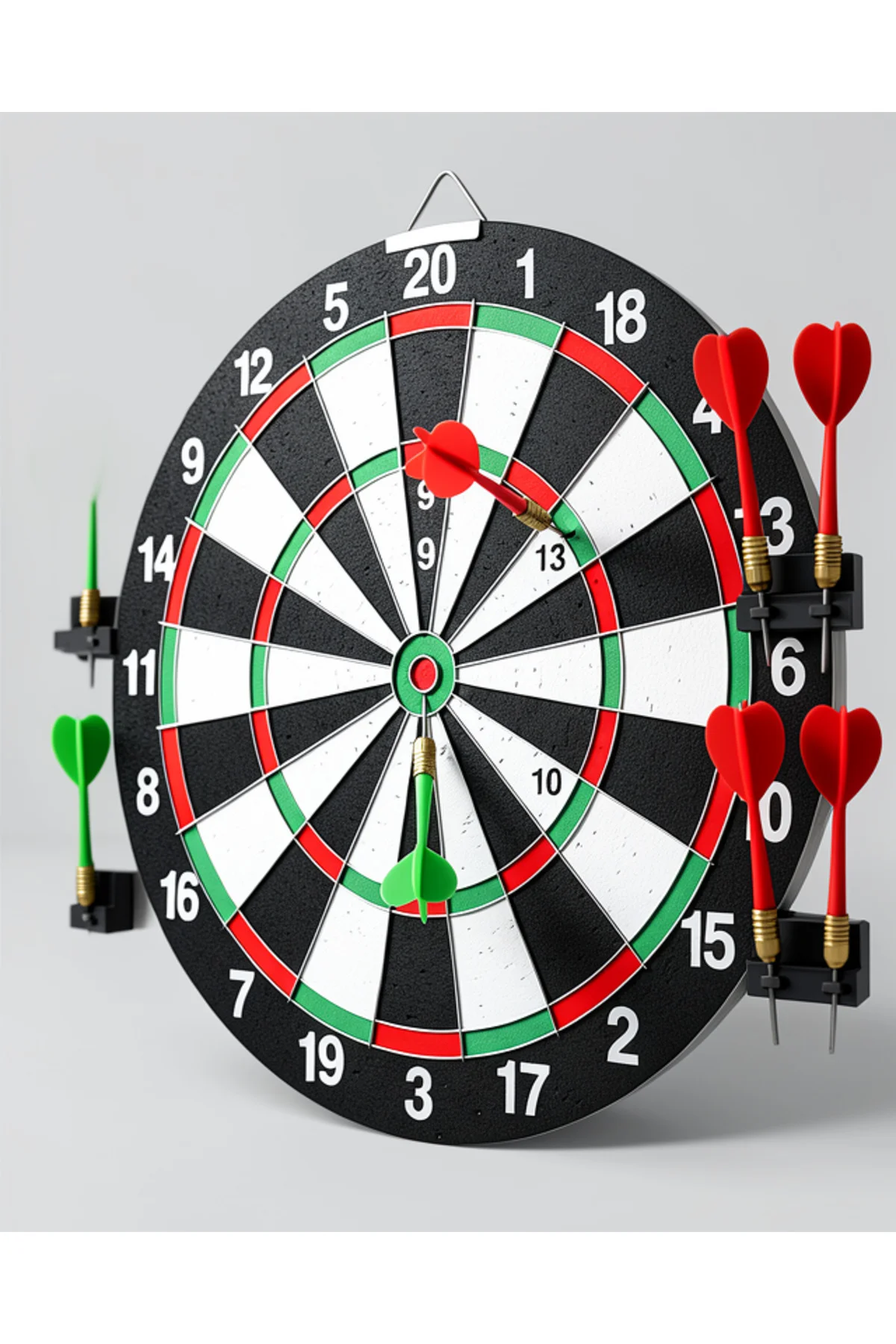 12 İnç Dart Tahtası 4 Adet Metal Uçlu Kolay Montajlı 12 İnç Dart Tahtası 4 Adet Metal Uçlu Kolay Montajlı