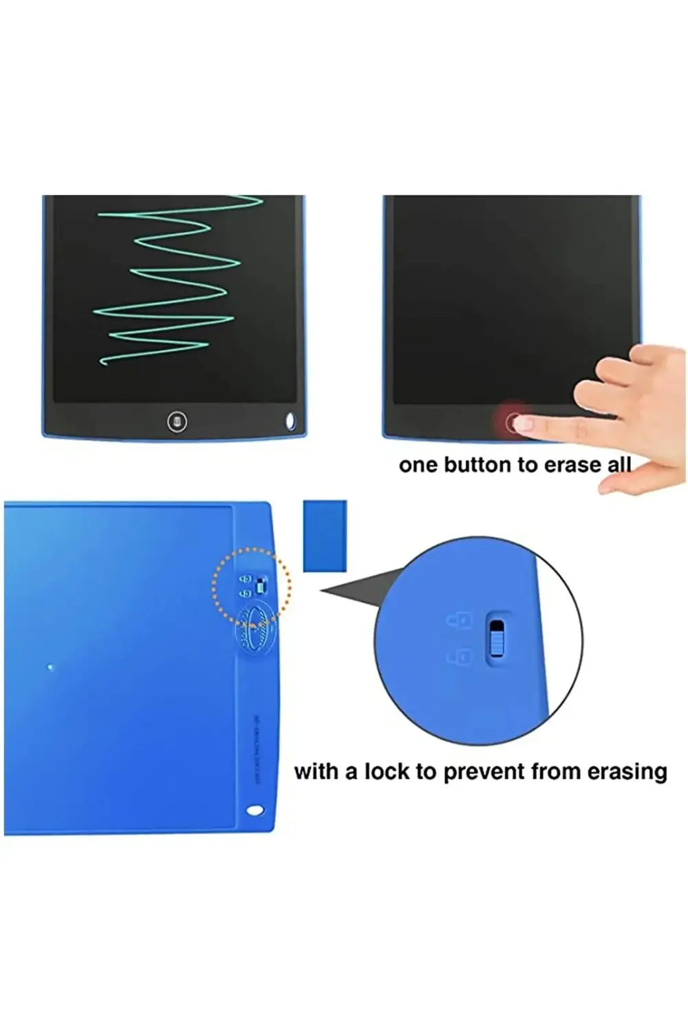 12 Inc Writing Lcd Grafik Dijital Kalemli Çizim Tableti Yazı Taht