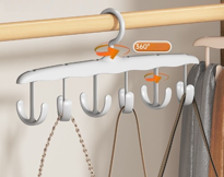 İhtiyaçavm 12 Kancalı Çok Amaçlı Askı Beyaz