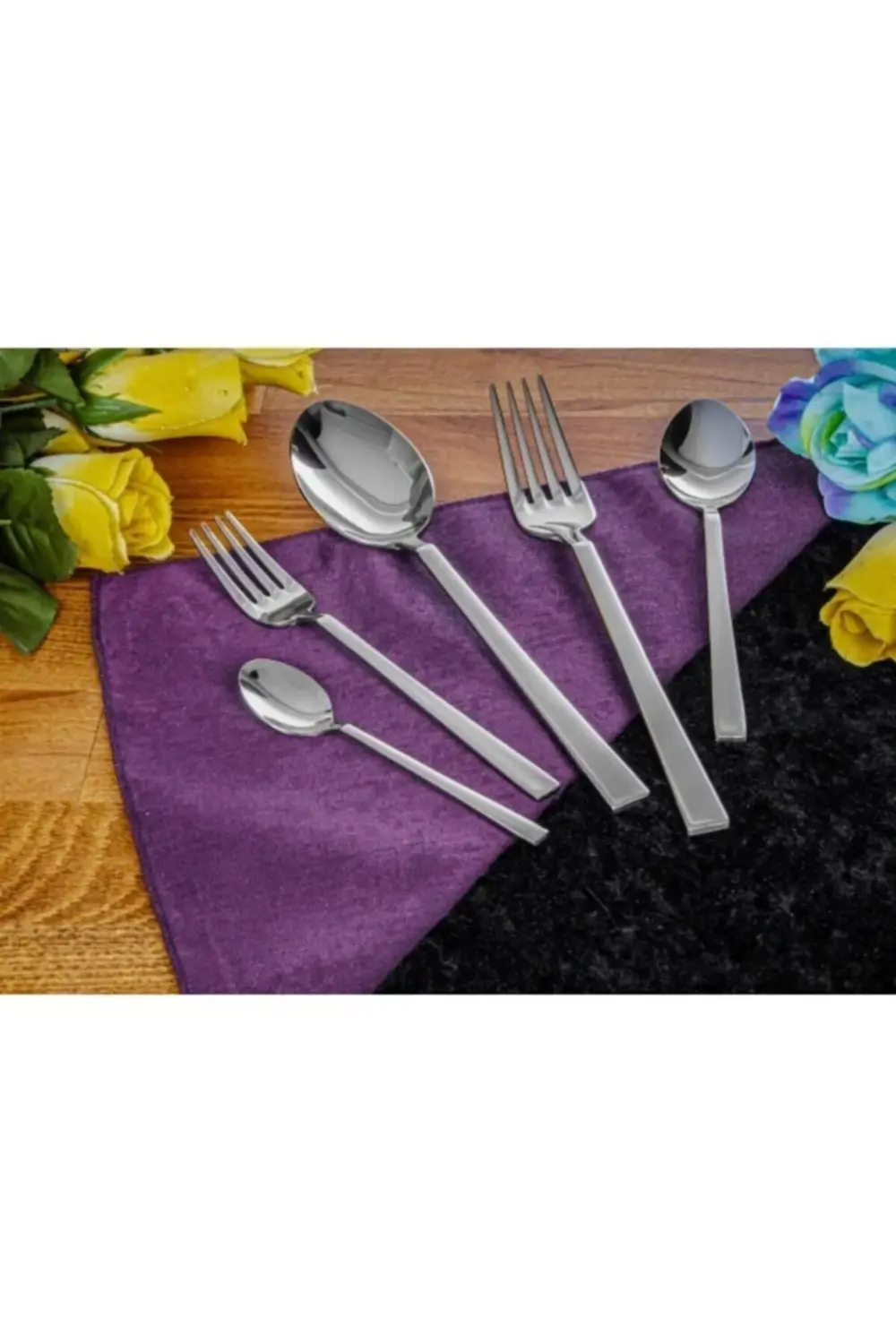 12 Kişili Çatal Kaşık Seti 18/10