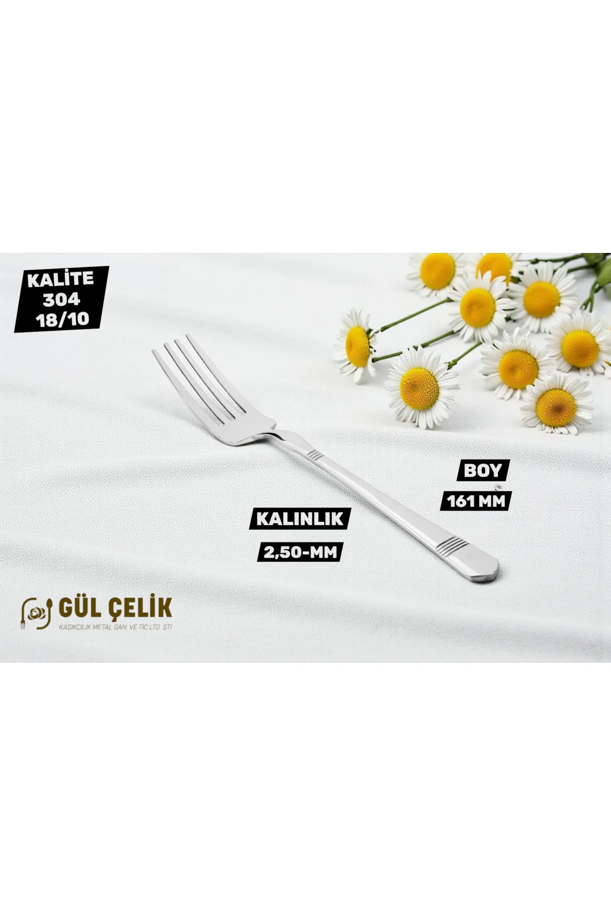 12 Kişilik Tatlı Çatalı Alvina Model 304 Kalite 18/10 Paslanmaz Ç Fiyatı, Yorumları ve Özellikleri