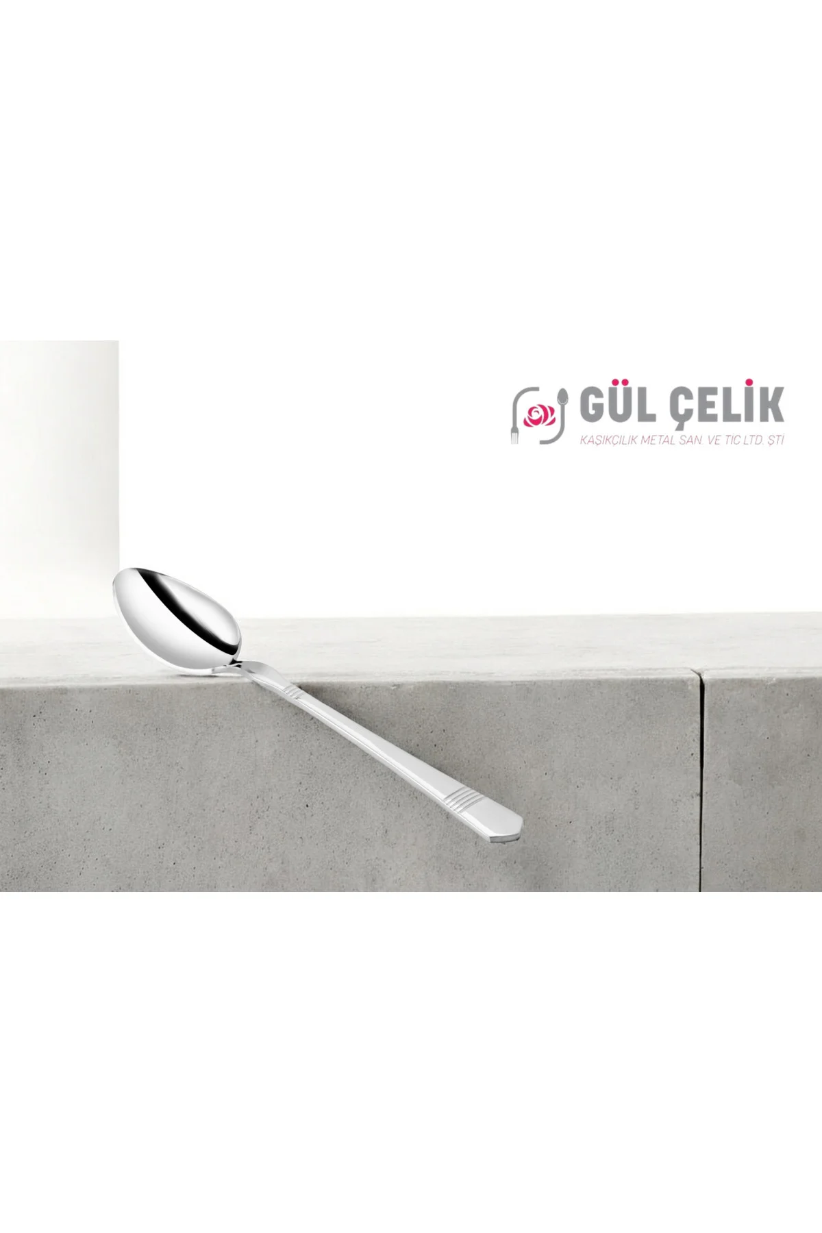 12 Kişilik Tatlı Kaşığı Alvina Model 304 Kalite 18/10 Paslanmaz Ç