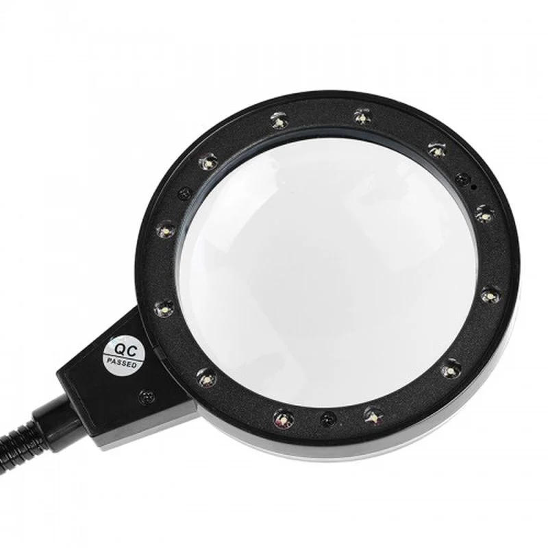 12 Led Clipslı Işıklı Büyüteç Işıklı Masa Lambası Çalışma Lambası 12 Led Clipslı Işıklı Büyüteç Işıklı Masa Lambası Çalışma Lambası
