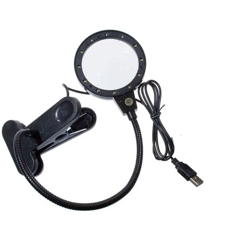 12 Led Clipslı Işıklı Büyüteç Işıklı Masa Lambası Çalışma Lambası 12 Led Clipslı Işıklı Büyüteç Işıklı Masa Lambası Çalışma Lambası