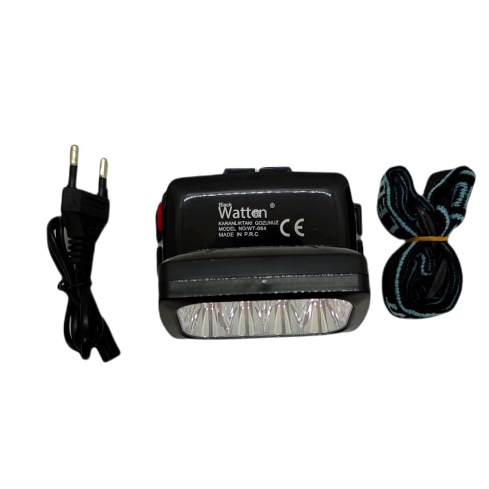 12 Ledli Güçlü Şarjlı Kafa Lambası WT-064 12 Ledli Güçlü Şarjlı Kafa Lambası WT-064