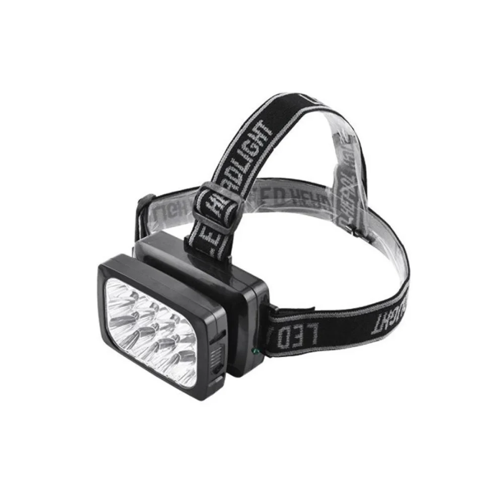 12 Ledli Güçlü Şarjlı Kafa Lambası Wt-064