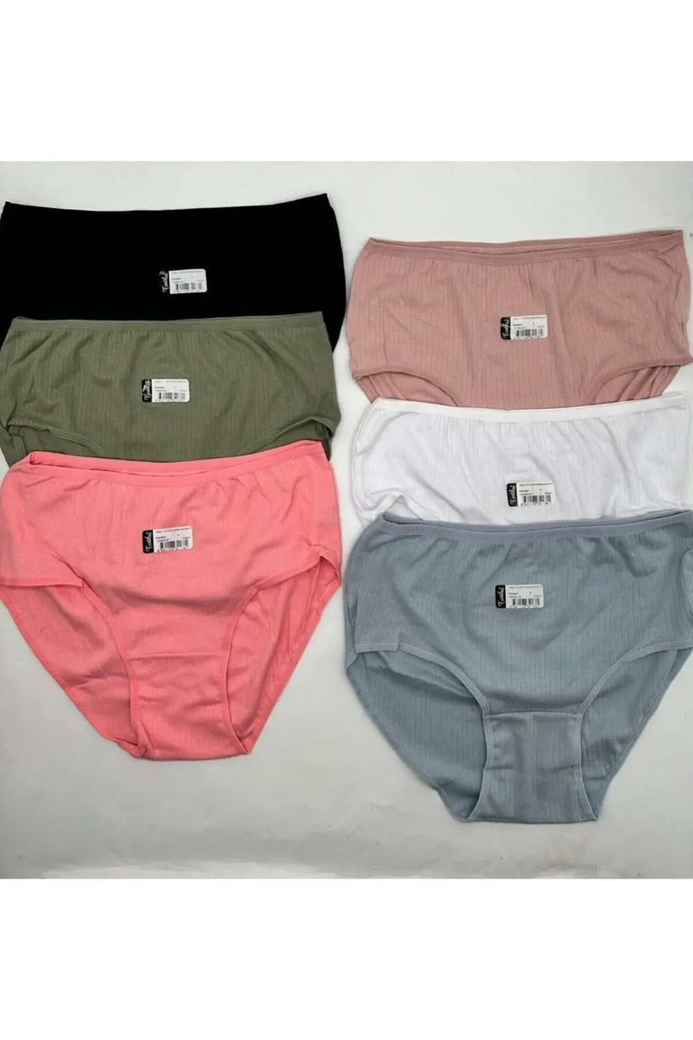 12' li Fitilli Bikini Külot Kombin 12' li Fitilli Bikini Külot Kombin