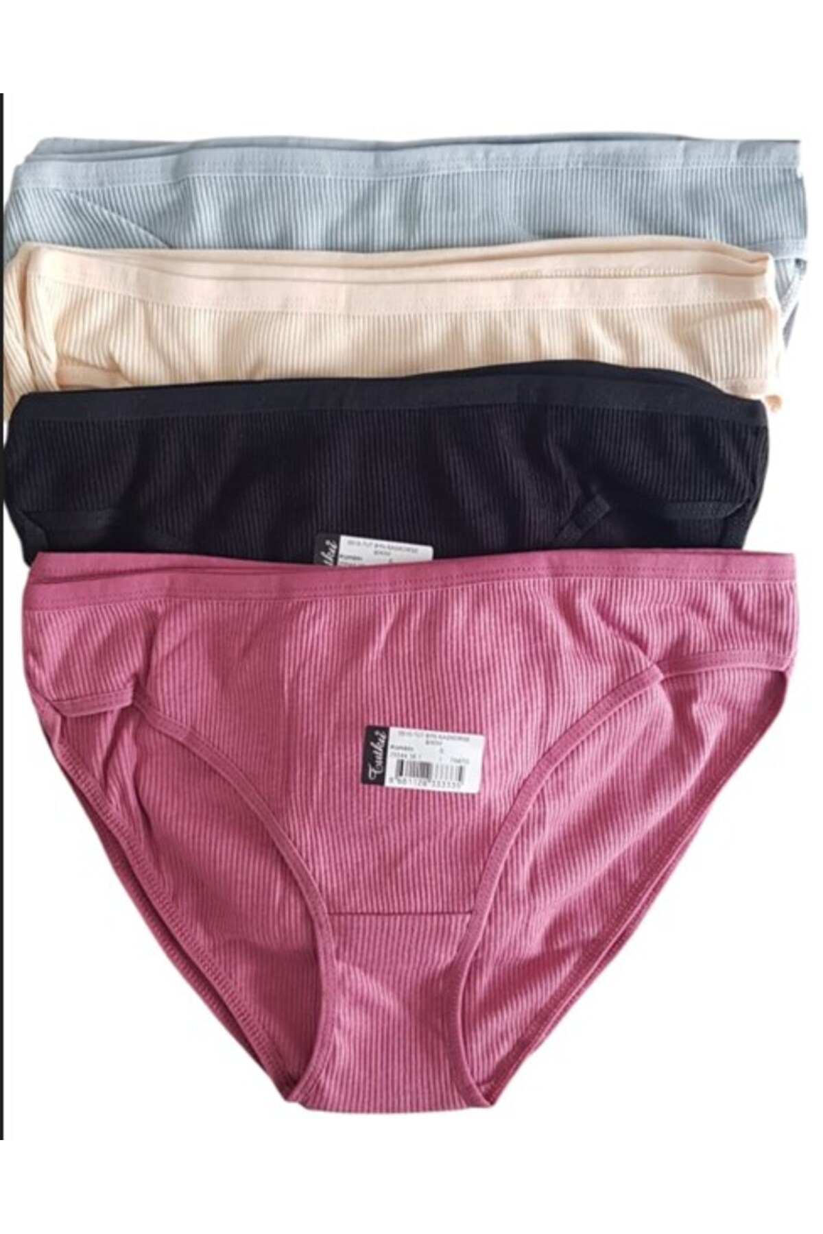 12 'li Kaşkorse Bikini Külot Kombin 0510 6 No 12 'li Kaşkorse Bikini Külot Kombin 0510 6 No