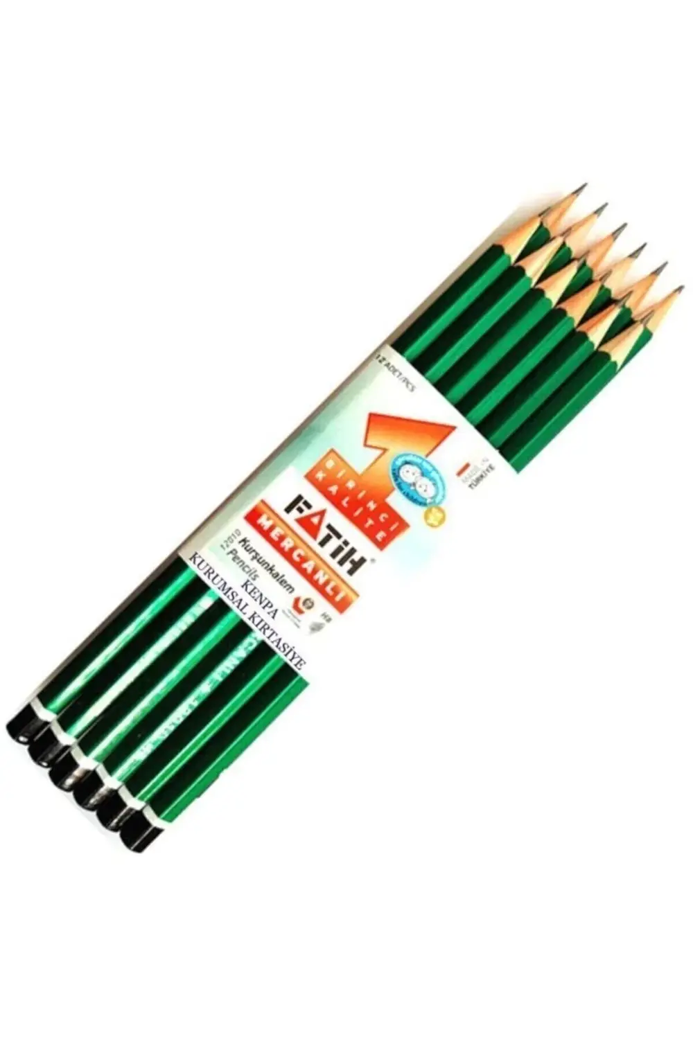 12 Li Kurşun Kalem + 3 Kırmızı Kalem+ 2 Silgi + Kalemtıraş